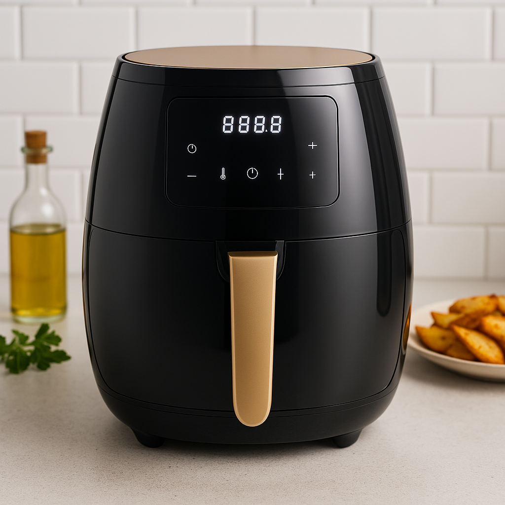 SilverCrest 4.5L Touch Control Air Fryer – Healthy, Crispy, and Effortless Cooking for Every Home!