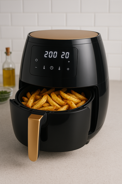 SilverCrest 4.5L Touch Control Air Fryer – Healthy, Crispy, and Effortless Cooking for Every Home!